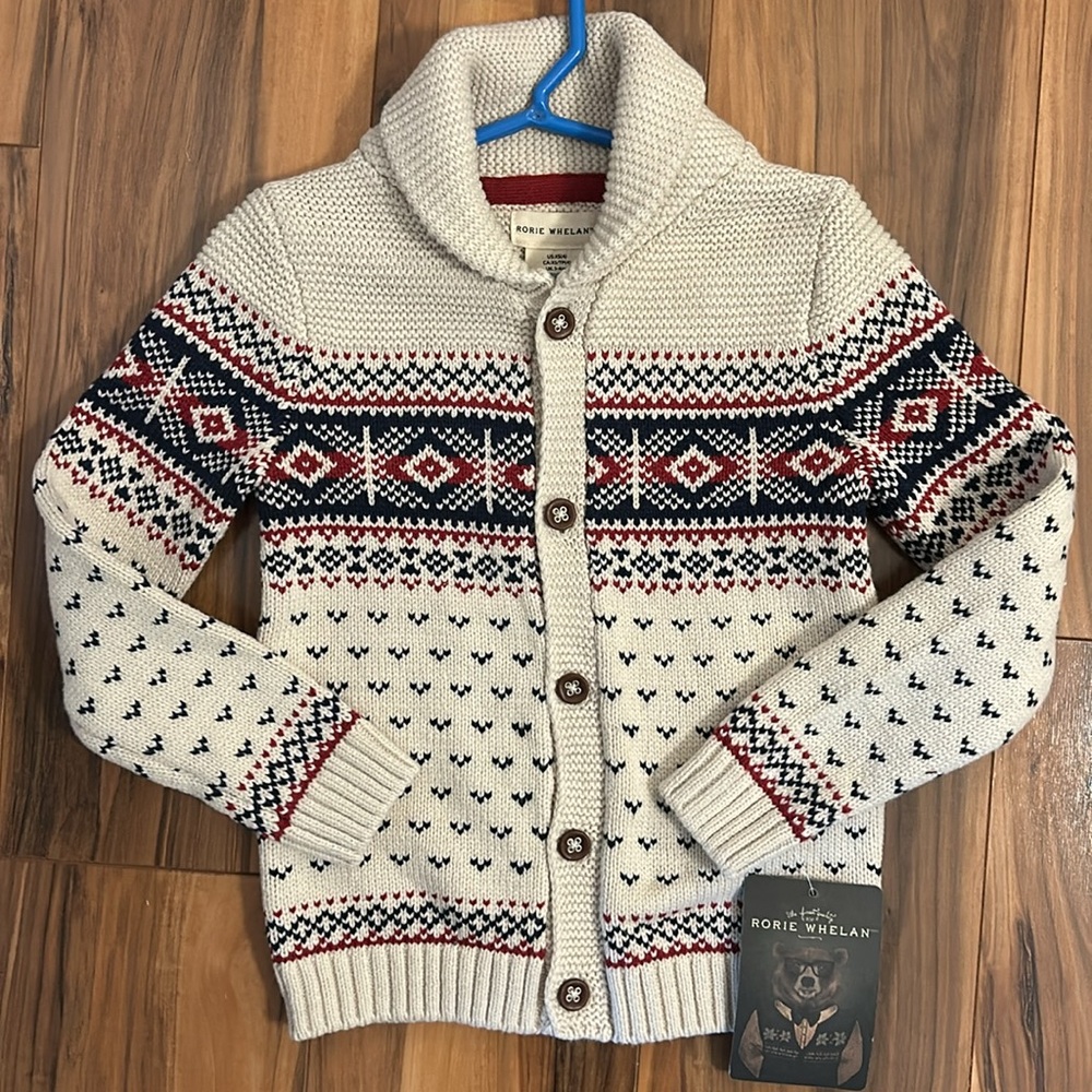 NWT Rorie Whelan Button Down Cardigan Sweater
